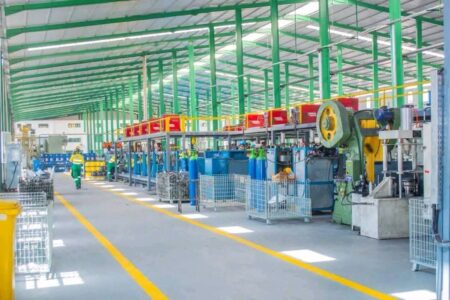 usine de gaz à Konta